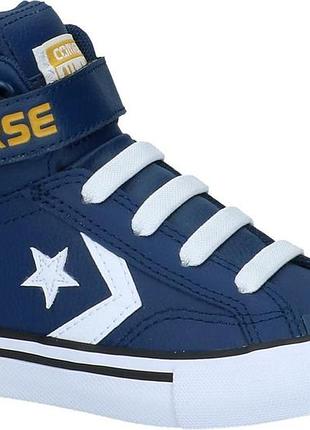 Шкіряні високі кросівки, кеди converse pro blaze strap 33 розмір. демисезонні