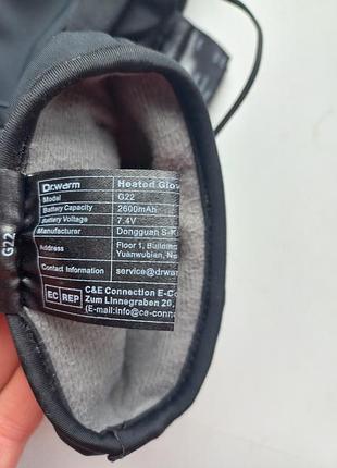 Перчатки с подогревом g22 dr.warm s m 8