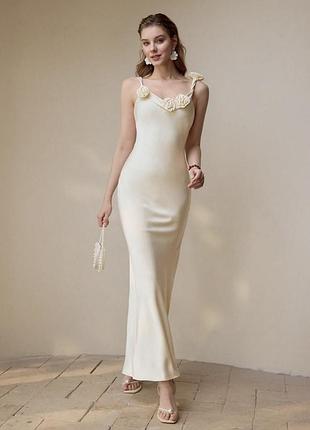 Довга красива сукня shein l