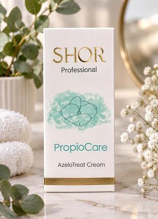 Крем для обличчя shor professional propiocare azelotreat cream для проблемної та чутливої шкіри