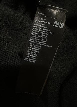 Uniqlo кашемір светр джемпер 6