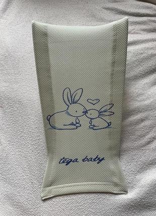 Гірка для купання tega baby з малюнком зайчики