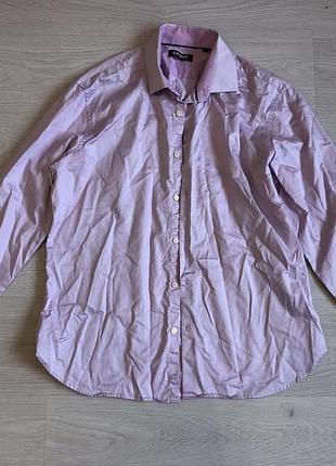Зефірна сорочка на гудзиках dkny, xl