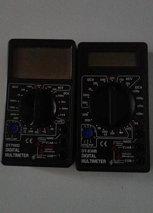 Мультиметр цифровий dt700d та dt-830b
