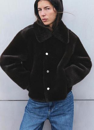 Куртка дублянка двостороння zara new 5