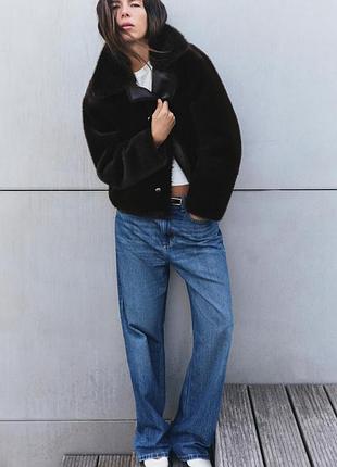 Куртка дублянка двостороння zara new 6