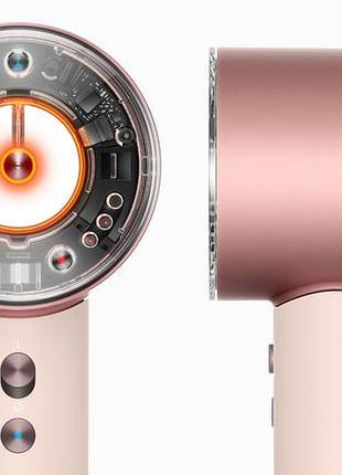 Фен dyson supersonic hd16 natural straight + wave ceramic pink/rose