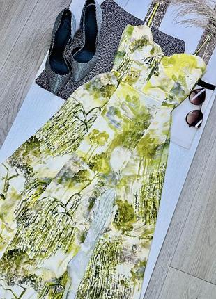 Корсетна сукня zara s міді плаття з розрізом на нозі плаття корсет сукня на тонких бретельках зара