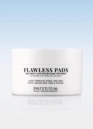 Подушечки з кислотами для обличчя instytutum flawless pads