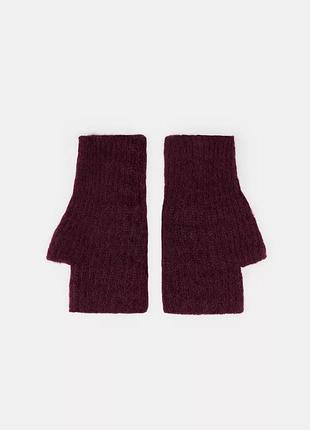 Трикотажные митенки zara