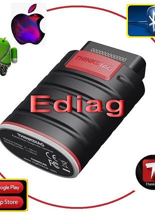 Офіційний thinkdiag+ediag (easydiag, x431) + усі марки на 1 рік obd2
