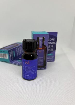 Оригінал moroccanoil treatment purple олія для світлого, освітленого або сивого волосся