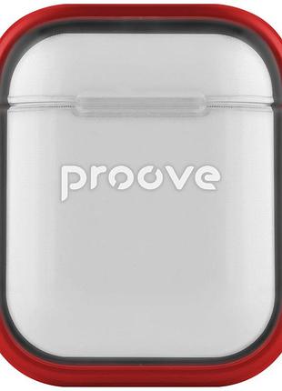 Чехол proove safe box case airpods 1/2 red