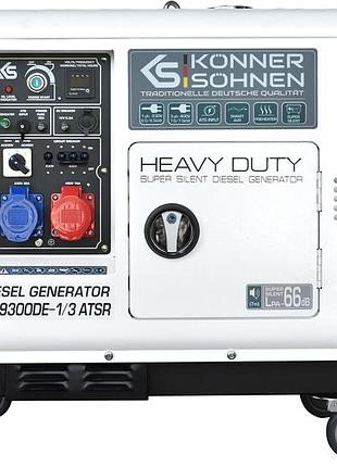 Генератор дизельний könner&söhnen ks 9300de-1/3 atsr