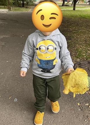 Худі з посіпакою без утеплення дитяче