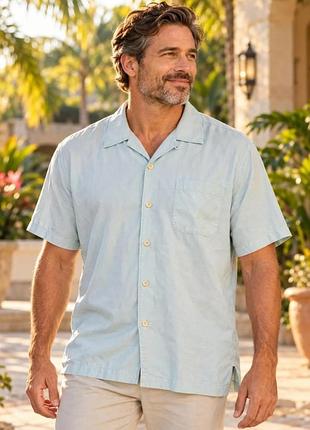 Чоловіча коричнева сорочка tommy bahama.