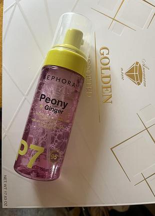 Пінка-олія для душу sephora peony ginger