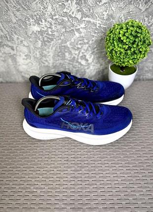 Hoka mach 6 кроссовки 46 размер спортивные беговые синие