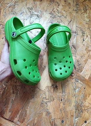 Оригінальні шльопанці crocs m6 w8
