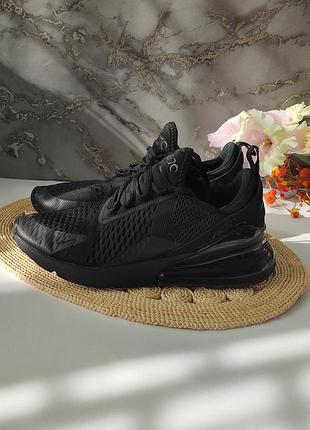 Кроссовки nike air max 270 triple black