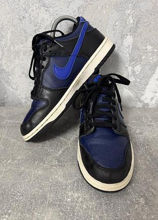 Кеди шкіряні nike dunk low 100% оригінал