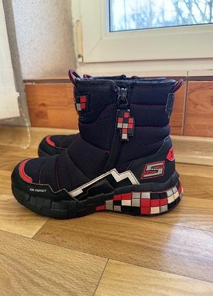 Minecraft сапожки дутики skechers розміру 33