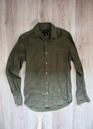 Сорочка massimo duti оригінал льон