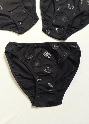 Трусы женские dolce & gabbana комплект из 3-ох единиц size 4 = 44 it = m+/l