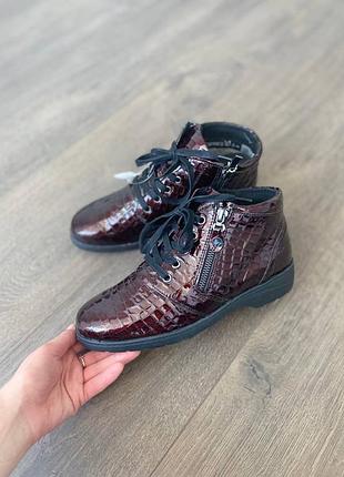 Черевички шкіряні оригінал caprice рр.37