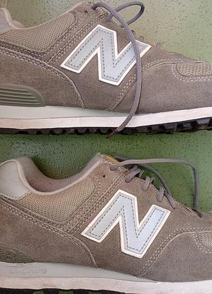 Кросівки new balance 574 classic gs сірі