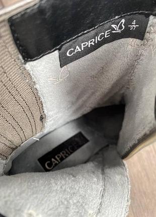 Напівчобітки шкіряні оригінал caprice рр.37 5