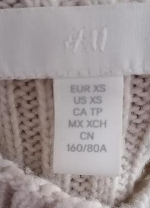 Женская теплая кофта, р. xs, бренд "h&amp;m" 3