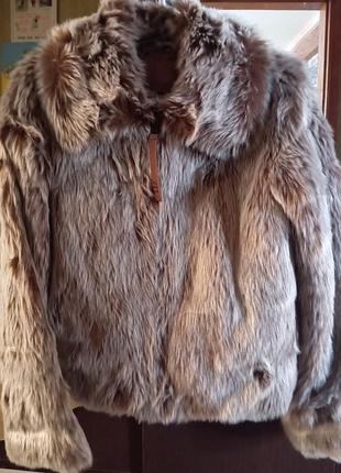 Жіноча шуба ugg коричнева 3