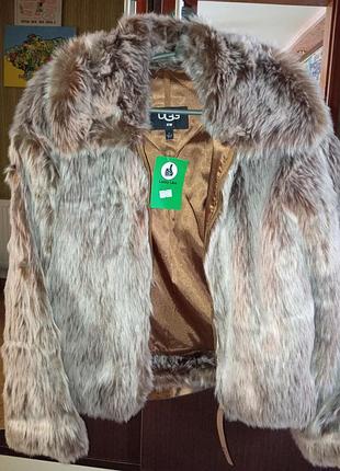 Жіноча шуба ugg коричнева 4