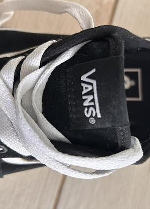 Кеди унісекс vans чорні 3
