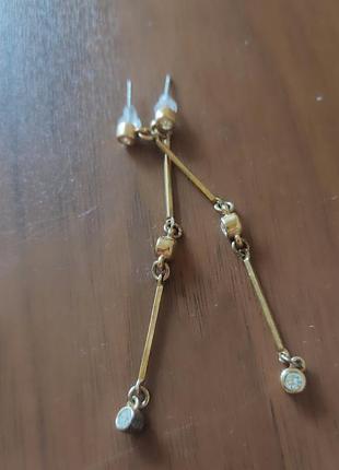 Сережки довгі гвоздики 6