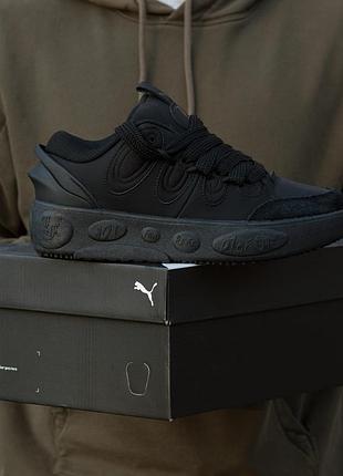 Puma x lamelo lafrancé triple black