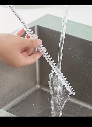 Гибкая щетка для чистки водостоков 6