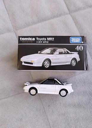 Коллекционная машинка Tomica premium 40 toyota mr2 (takara touch)