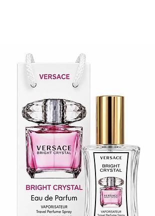 Папфюм жіночий versace bright crystal, 50 мл, сумка. в стилі бренду