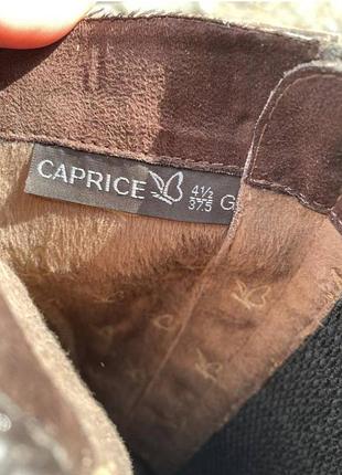 Чобітки шкіряні оригінал caprice рр.37.5 4