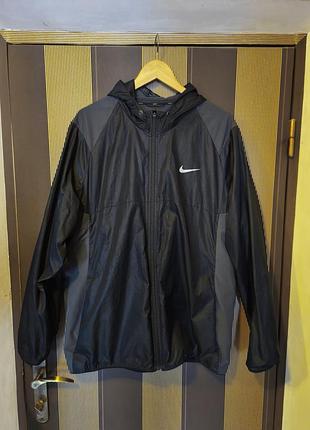 Куртка вітровка чорного кольору xl nike golf