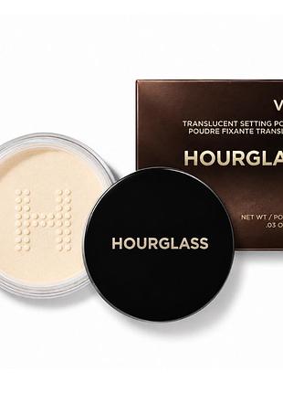 Мініатюра пудри hourglass veil translucent setting powder 0.9g