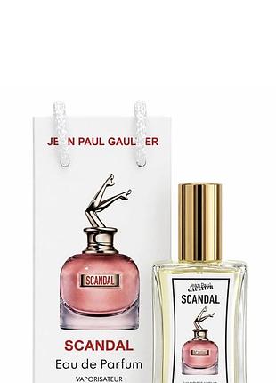 Парфюм жіночий jean paul gaultier scandal, 50 мл, сумка. в стилі бренду