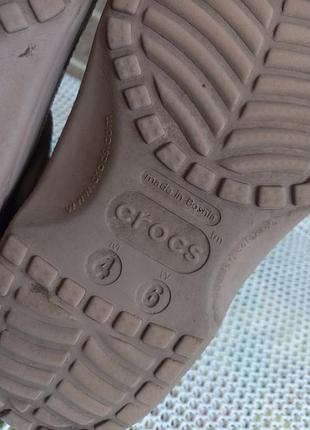 Шлепки crocs оригинали 37р 8