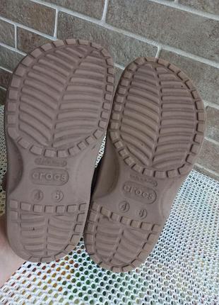 Шлепки crocs оригинали 37р 7