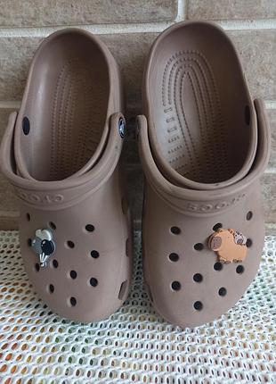 Шлепки crocs оригинали 37р 2