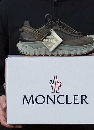 Термо кроссовки moncler trailgrip gore-tex до -15 с.