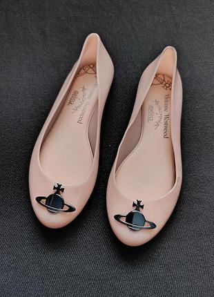 Силіконові балетки melissa x vivienne westwood