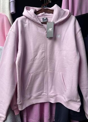Нове оригінальне худі new balance small logo zip | розмір 14-15 років / 170 (на с-м)
